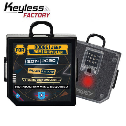2014-2020 Dodge Jeep Ram Chrysler - Steering Column Lock Emulator - Plug and Play