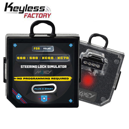 Volvo S60 S80 XC60 XC70 - ESL Electronic Steering Lock Emulator - Plug and Play