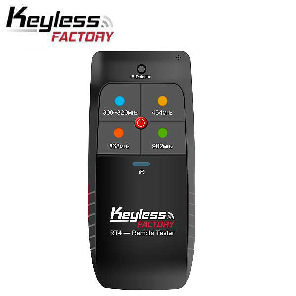 KeylessFactory: Remote Tester for 4 frequency / 868mhz / 433mhz / 802mhz / 315mhz, IR included - UHS Hardware