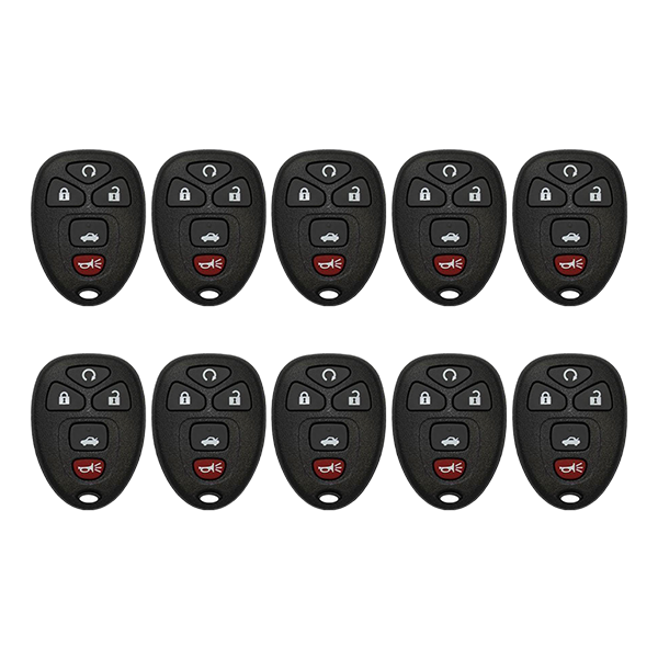 2005-2013 GM / 5-Button Keyless Entry Remote / OUC60270 / (AFTERMARKET) (Pack of 10) - UHS Hardware