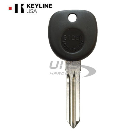 GM B106 Mechanical Plastic Head Key B106P (KLN-B106-P) - UHS Hardware