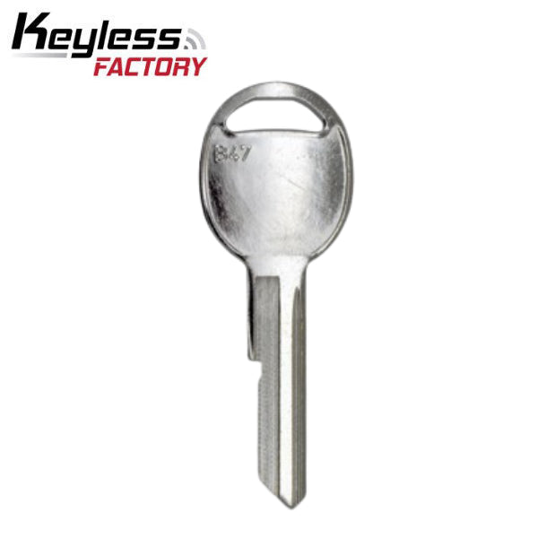 GM B47 / S1098K Mechanical Metal Head Key (KLN-BB47) - UHS Hardware