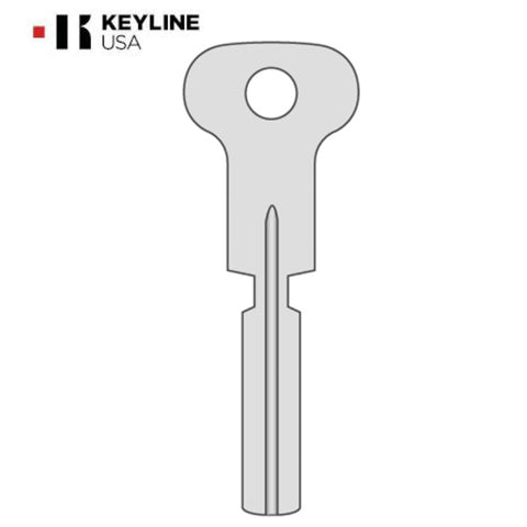 BMW S7BW Metal Test Key (HU58) (KLN-BS7BW) - UHS Hardware