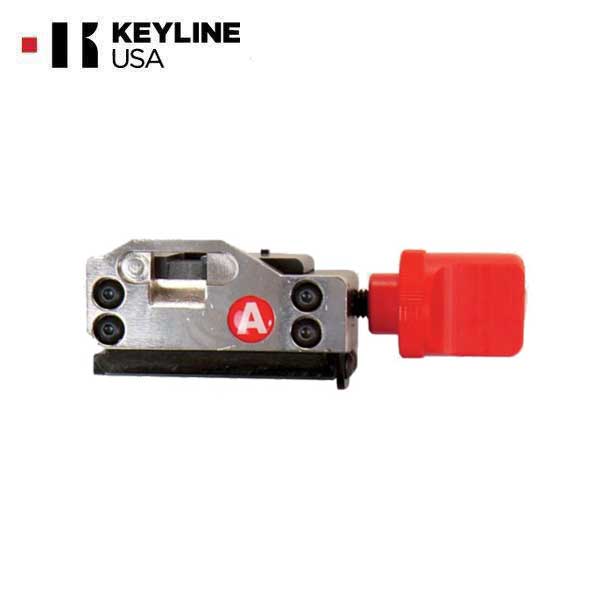 Keyline - OPZ03182B - "A" - Red Jaw Clamp for Laser 994 - 2 Track / 4 Track Automotive - UHS Hardware