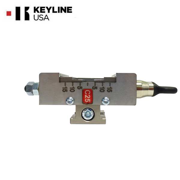Keyline - OPZ09335B - C25 Jaw / Clamp - Engraving Clamp  - for Ninja Total - UHS Hardware