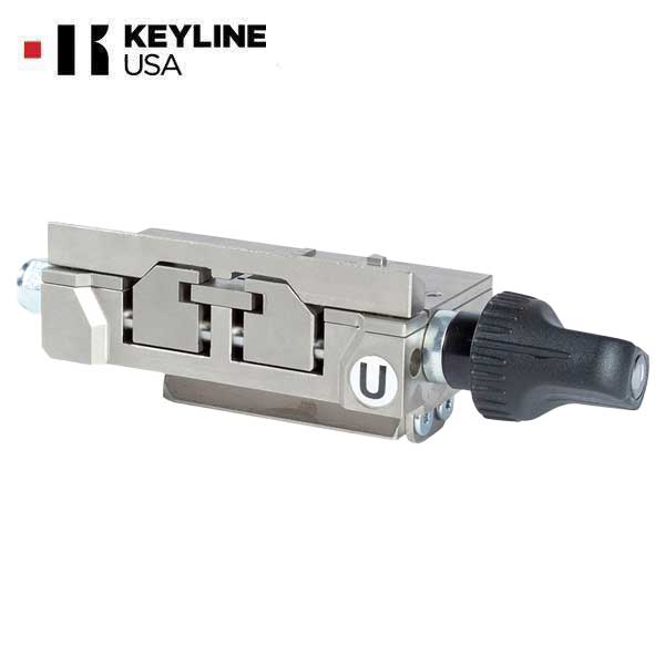 Keyline - OPZ11114B -  "U" - Laser and Double-Sided Edge Cut Keys - Clamp / Jaw - for Gymkana 994 - UHS Hardware