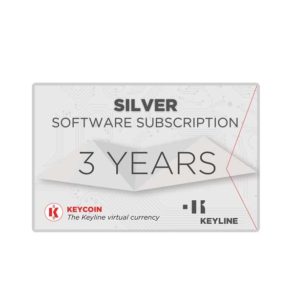 Keyline - Silver Software Subscription - 3 Year of Updates for Keyline Electronic Key Cutting Machines - UHS Hardware