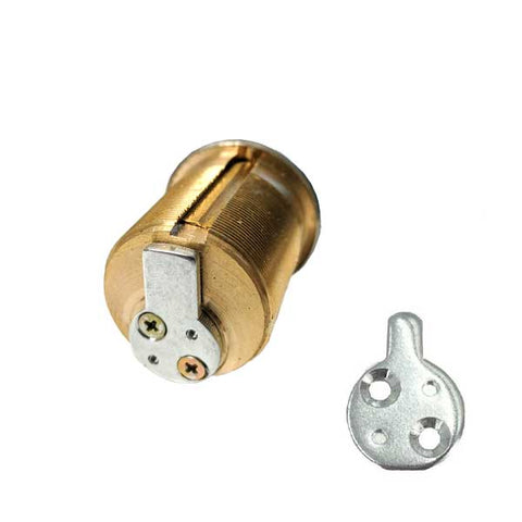 High Security - Mortise Cylinder – 1-1/4″ –  US3 - Polished Brass - UHS Hardware