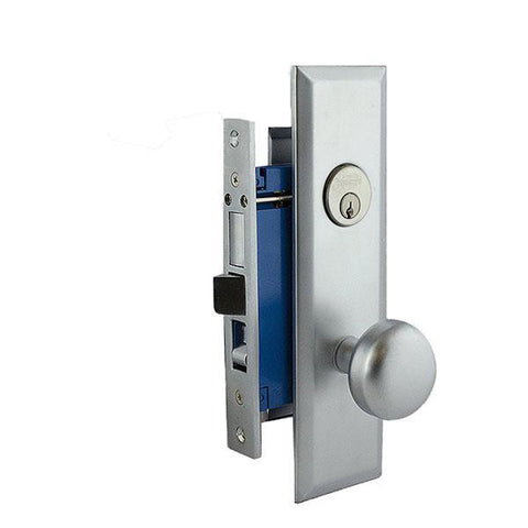 Heavy Duty Mortise Lockset - 2-3/4" Backset (Larger) - 26D- Satin Chrome - LH - UHS Hardware