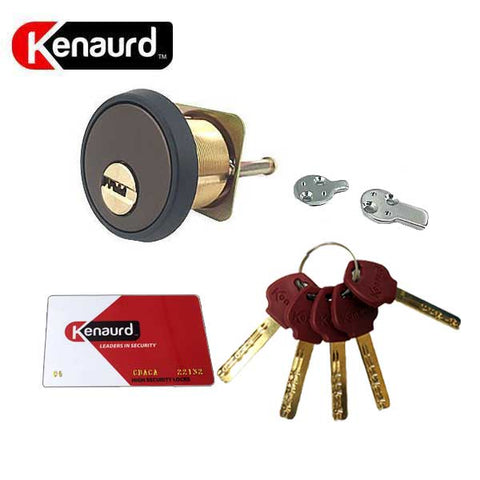 High Security - Rim / Mortise Combo Cylinder - 1-1/8" - 10B - Oil Rubbed Bronze - UHS Hardware