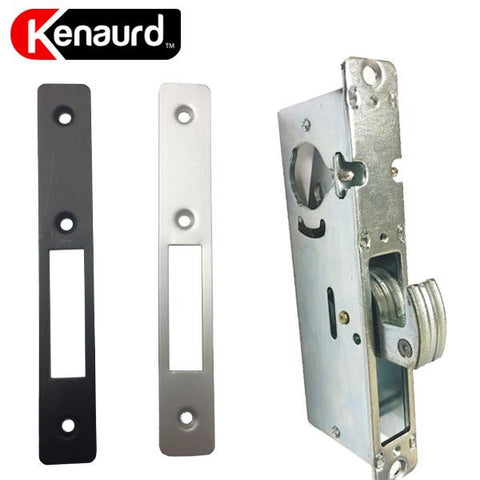 3 x Narrow-Stile 1-1/8″ Hook Bolt Lock Body – w/ Faceplates (Bundle of 3) - UHS Hardware