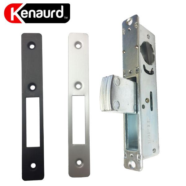 3 x Narrow-Stile 1-1/8" DeadBolt Lock Body -  w Faceplates (Bundle of 3) - UHS Hardware