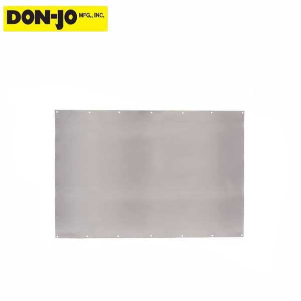 Don-Jo - 90 - Metal Kick Plate - Optional Dimensions & Finishes - UHS Hardware