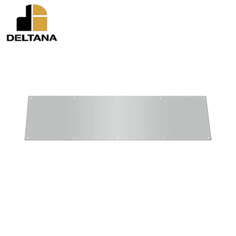 Deltana - Kick Plate 10" x 34" - Stainless Steel - Optional Finish