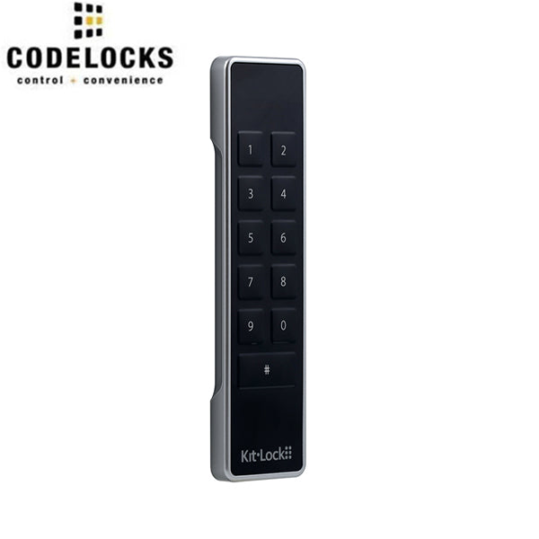 Key Code Lock Pd3 CodeLocks - P1100-KPD - Electronic KitLock - Keypad Locker Lock Front ...