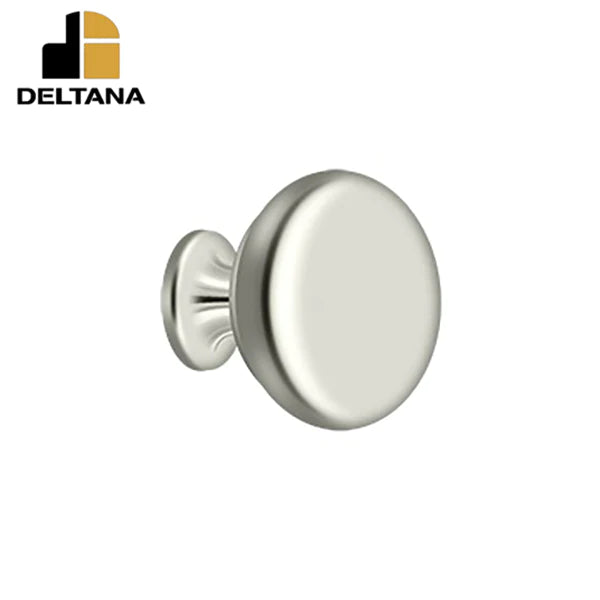 Deltana - Knob Round Solid - Optional Finish