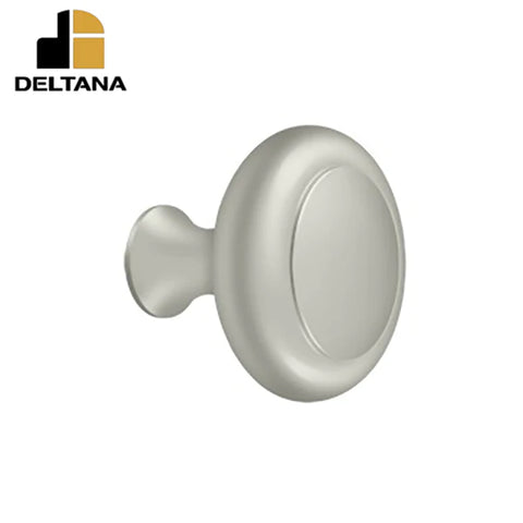Deltana - Knob Heavy Duty w/ Groove - Optional Finish