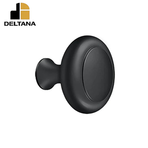 Deltana - Knob Heavy Duty w/ Groove - Optional Finish