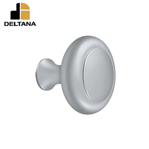 Deltana - Knob Heavy Duty w/ Groove - Optional Finish