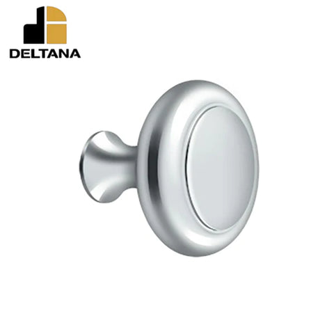 Deltana - Knob Heavy Duty w/ Groove - Optional Finish