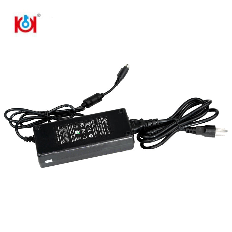 KUKAI - AC Adapter and Power Cord - For SEC-E9 Key Cutting Machine (SEC-E9 and SEC-E9 PRO)