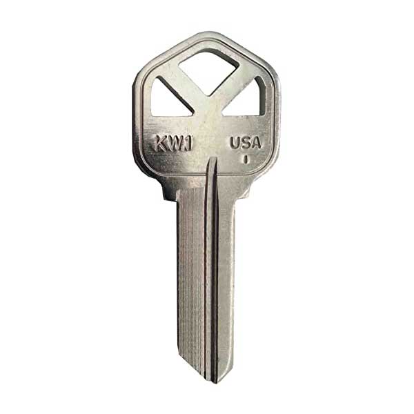 KW1-NP KWIKSET Key Blank - 250 Pack -  ILCO - UHS Hardware
