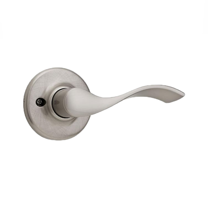 Kwikset - 200BL  - Balboa Lever Set - Round Rose - 6AL - Satin Nickel - Passage - Grade 3