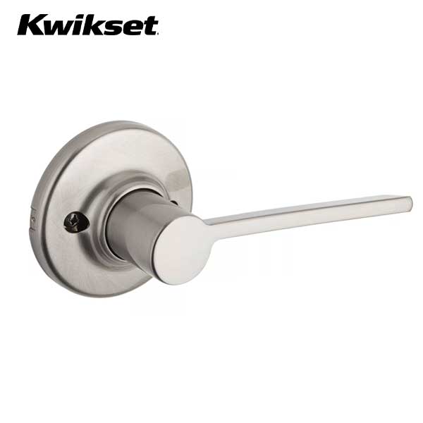 Kwikset - 488LRL- Ladera Lever Set - Round Rose - Half Dummy - Optional Finish - Optional Handing - Grade 2 - UHS Hardware