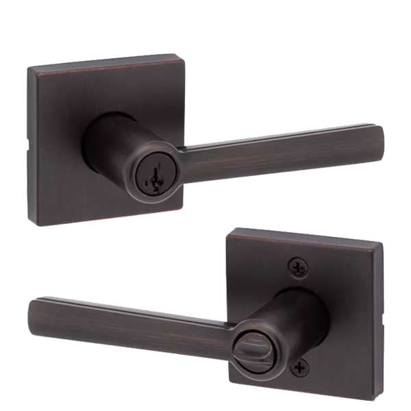 Kwikset - Milan Lever Set - Optional Rose - Optional Function - SmartKey Technology - Optional Finish - Grade 2 - UHS Hardware