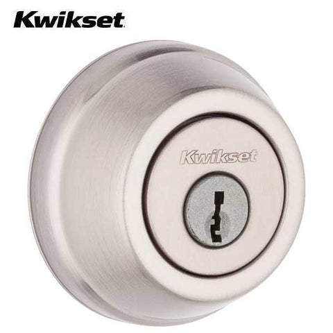 Kwikset - 785 - Residential Deadbolt - Double Cylinder - Round Rose - Satin Chrome - Pin & Tumbler - Grade 2 - UHS Hardware