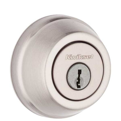 Kwikset - 785 - Residential Deadbolt - Double Cylinder - Round Rose - Satin Chrome - Pin & Tumbler - Grade 2 - UHS Hardware