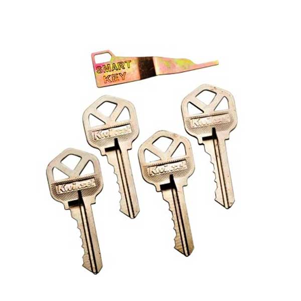 Kwikset - 83335 - SmartKey Rekeying Kit - 4 Cut Keys - Smart Key Locks - UHS Hardware