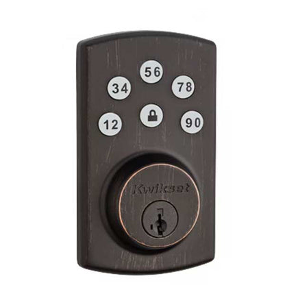 Kwikset - Powerbolt2 -  Electronic Deadbolt - US11P - Venetian Bronze - UHS Hardware