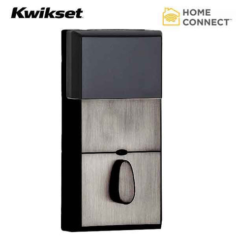Kwikset - SmartCode 910 - Electronic Contemporary Deadbolt w/ Home Connect & Z-Wave - US11P - Venetian Bronze - UHS Hardware