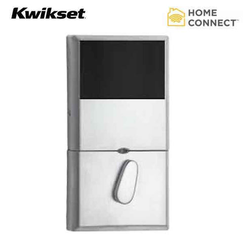 Kwikset - SmartCode 910 - Electronic Contemporary  Deadbolt w/ Home Connect & Z-Wave - US26D - Satin Chrome - UHS Hardware