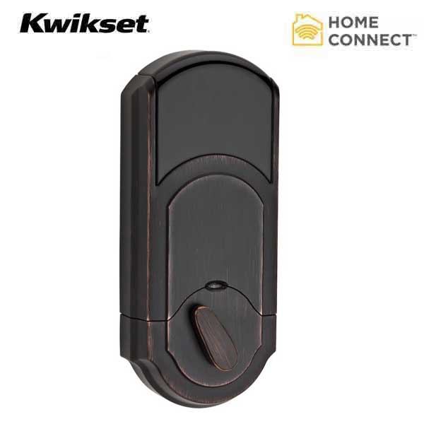 Kwikset - 910 Signature Series Traditional Deadbolt w/ Home Connect - US11P - Venetian Bronze - UHS Hardware