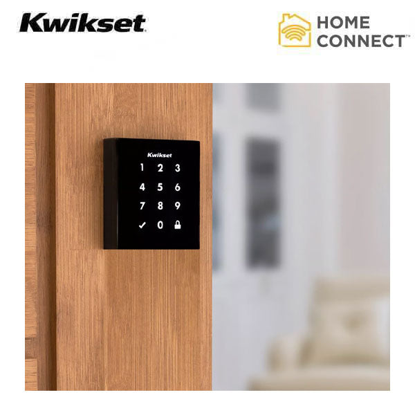 Kwikset - Obsidian -Electronic Touchscreen Smart Deadbolt w/ Home Connect (Amazon Key Edition) - 11P - Venetian Bronze - UHS Hardware