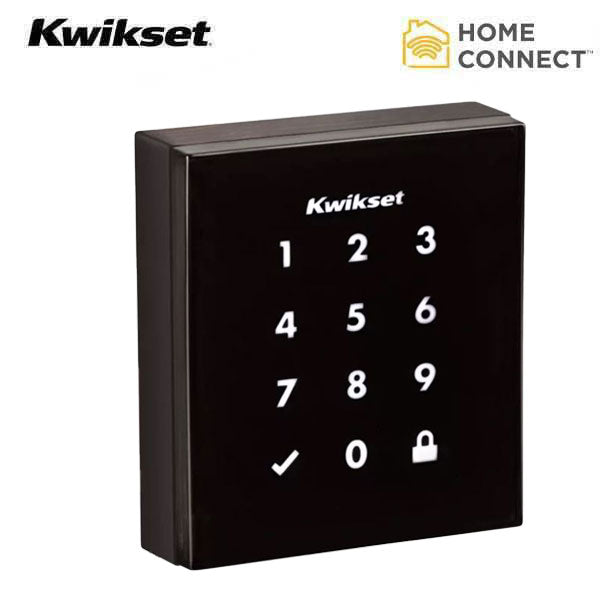 Kwikset - Obsidian - Electronic Touchscreen Smart Deadbolt - 11P - Z-Wave Plus - Venetian Bronze - Home Connect - UHS Hardware