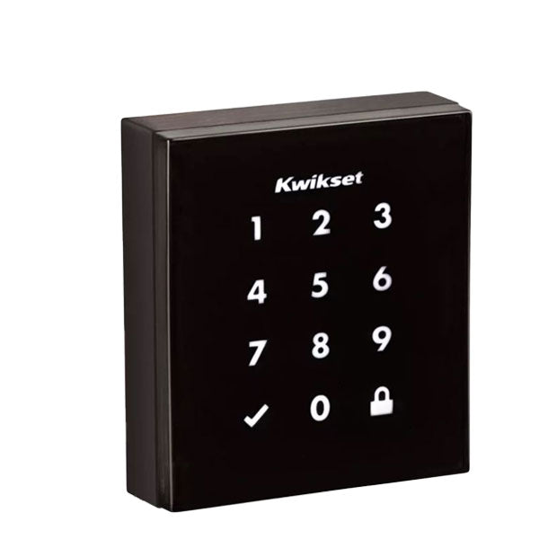 Kwikset - Obsidian - Electronic Touchscreen Smart Deadbolt - 11P - Z-Wave Plus - Venetian Bronze - Home Connect - UHS Hardware