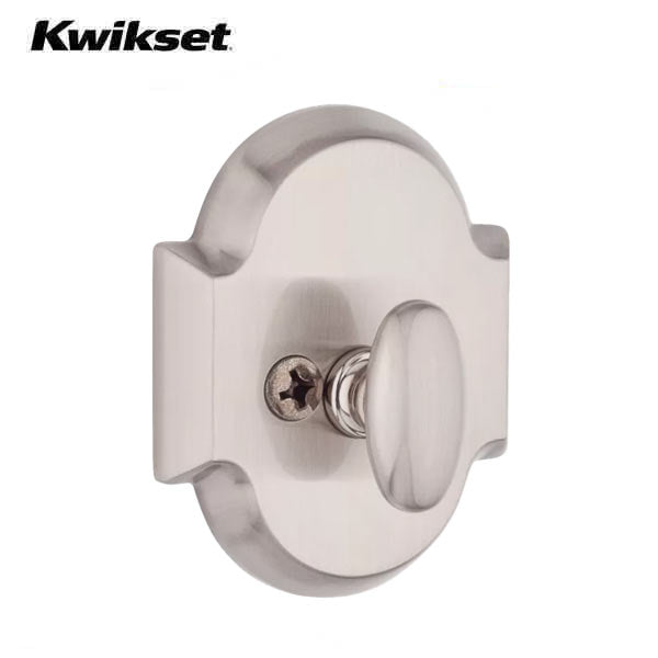 Kwikset - 980 - Deadbolt - Single Cylinder - Austin Rose - 15 - Satin Nickel - SmartKey Technology - Grade 1 - UHS Hardware