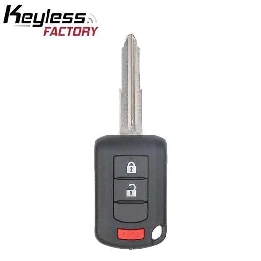 2018-2020 Mitsubishi Eclipse / 3-Button Remote Head Key / OUCJ166N / PN: 6370C135 (AFTERMARKET) - UHS Hardware