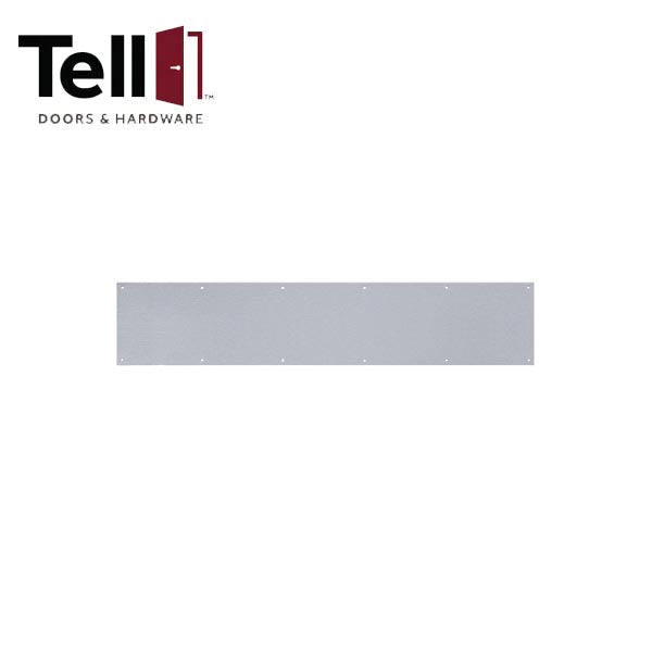 TELL - Kick Plates - .050-Gauge Steel - Optional Finish - Optional Size