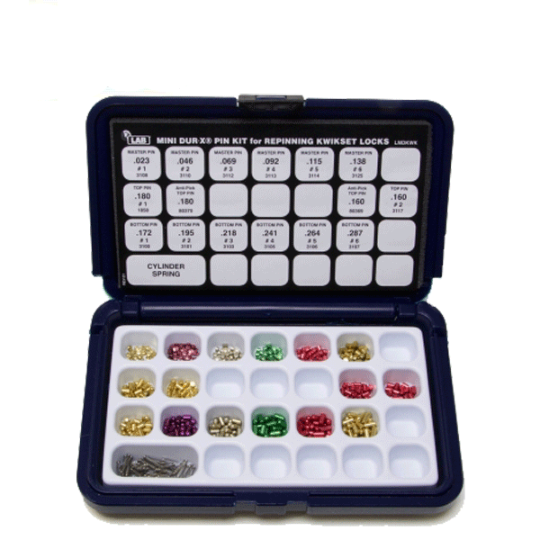 LAB - LMDKWK - Mini DUR-X - Kwikset - Rekeying Kit - UHS Hardware