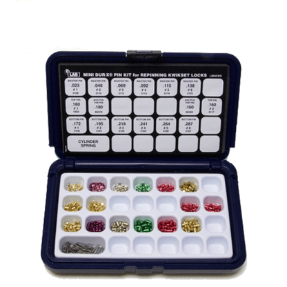 LAB - LMDKWK - Mini DUR-X - Kwikset - Rekeying Kit - UHS Hardware