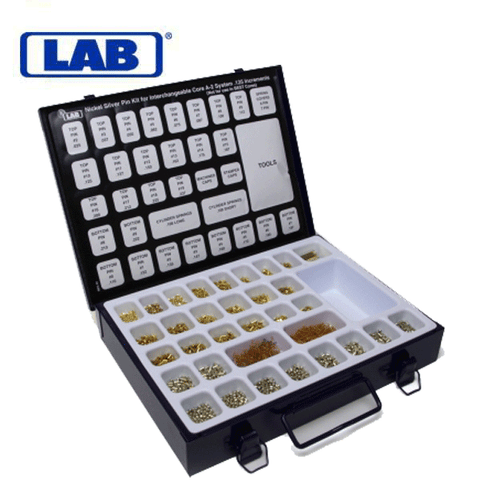 LAB - NSK108 - Original Interchangeable Core - IC Core - Rekeying Kit (A2 System) - UHS Hardware