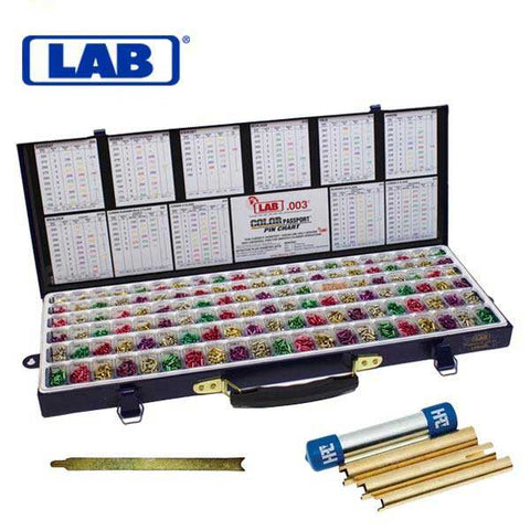 LAB - LPK003 - .003 - Classic Pro Universal Rekeying Pin Kit - Complete Rekeying Bundle - UHS Hardware
