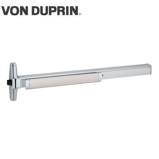 Von Duprin - 33A - Panic Rim Exit Device - Narrow Stile Pushpad - 3ft Length - Exit Only - Field Reversible - Less Trim - Optional Finish - Grade 1 - UHS Hardware