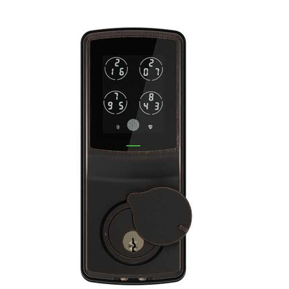 Lockly - PGD728MB - Secure Electronic Deadbolt - Bluetooth - Venetian Bronze - UHS Hardware