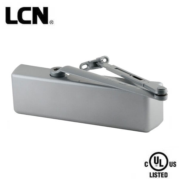 LCN - 4040XP - Surface Mounted Door Closer - Fire Rated - Metal Covering - Regular Arm - RH - Aluminum - Grade 1 - UHS Hardware