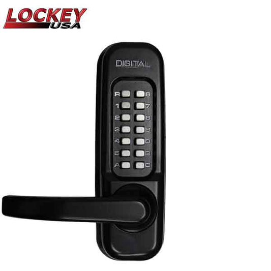 Lockey - 1150 - Mechanical Keypad Keyless Heavy Duty Lever Lock - Passage - Double Combination - UHS Hardware